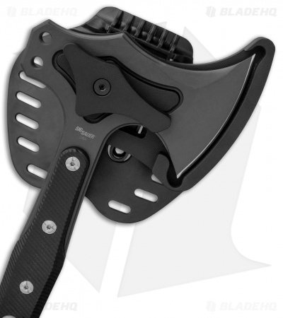 Hogue Knives EX-T01 Tomahawk Axe Black G-10 Sig Medallion (Gray)