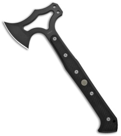 Hogue Knives EX-T01 Tomahawk Axe Black G-10 Sig Medallion (Gray)