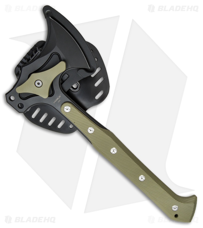 Hogue Knives 14" EX-T01 Tomahawk Axe OD Green G-10
