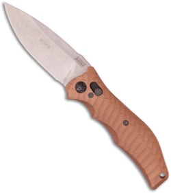 Darrel Ralph HTM Gun Hammer Torpedo Automatic Knife Dark Earth (3.5" Stonewash)