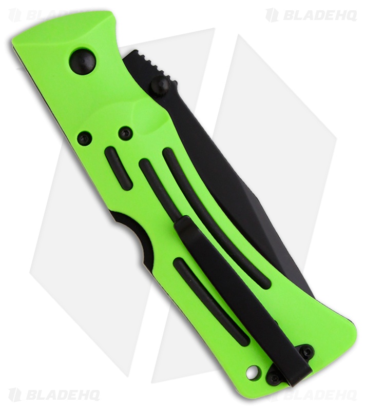 Ka-Bar Zombie Mule Lockback Knife Green Zytel (3.875