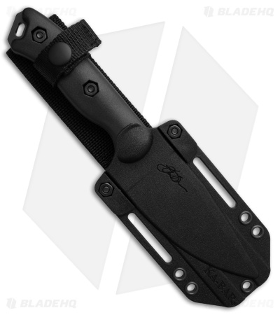 Kabar Becker Nessmuk Fixed Blade Knife Black Ultramid (4.3" Black)