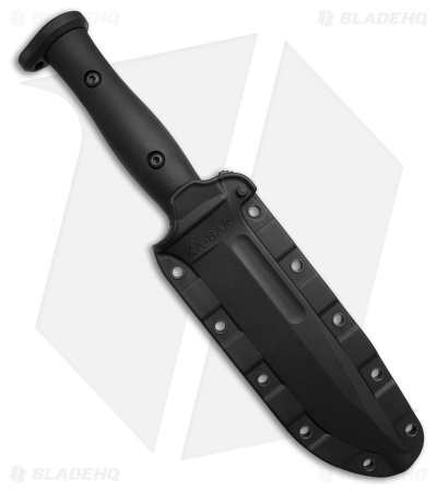 Ka-Bar Slabby Fixed Blade Knife Black (6.875" Black) 1320