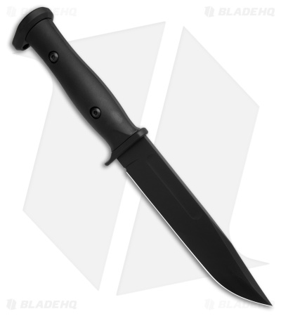 Ka-Bar Slabby Fixed Blade Knife Black (6.875" Black) 1320