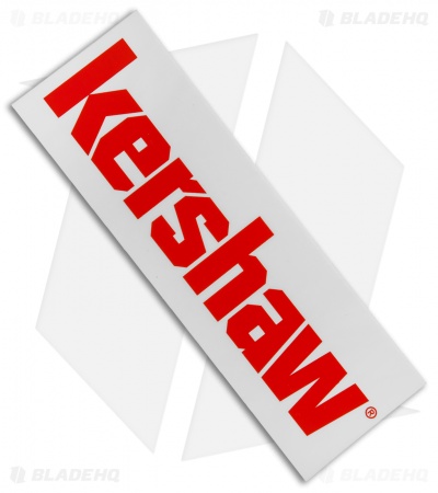 Kershaw 2"x 6" Logo Window Cling Decal
