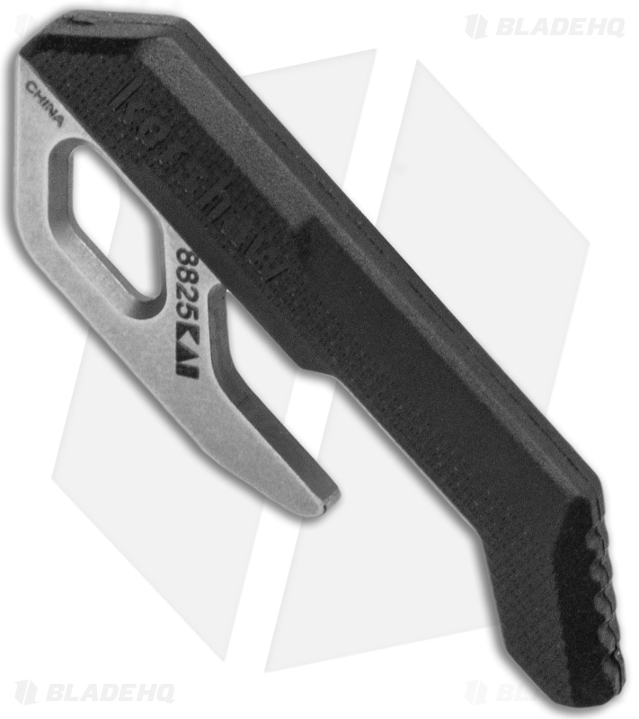 Kershaw Nacho Pocket Tool Bottle Opener Black GFN (2" Stonewash) 8825