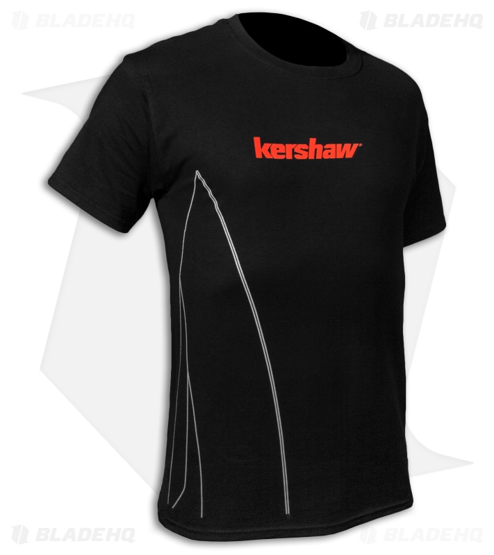 Kershaw Sharp Black Short Sleeve TShirt 2018 Blade HQ