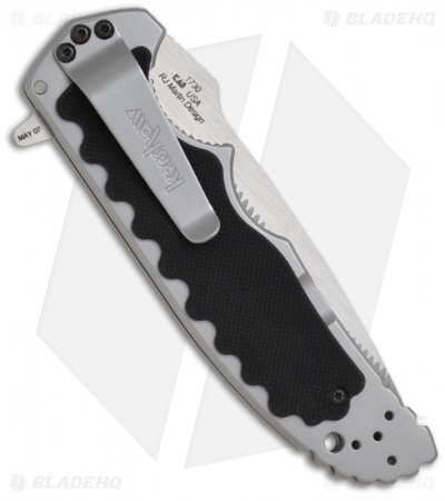 Kershaw Groove Flipper Liner Lock Knife (3.5" Satin) 1730