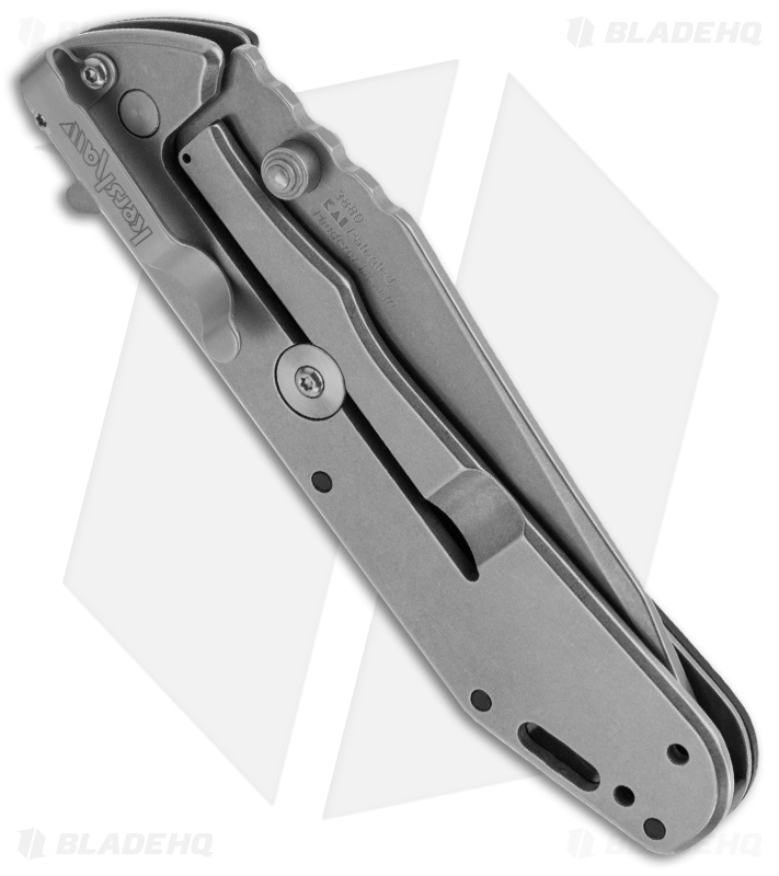 Kershaw Thermite Flipper Assisted Opening Knife (3.5" Stonewash) 3880