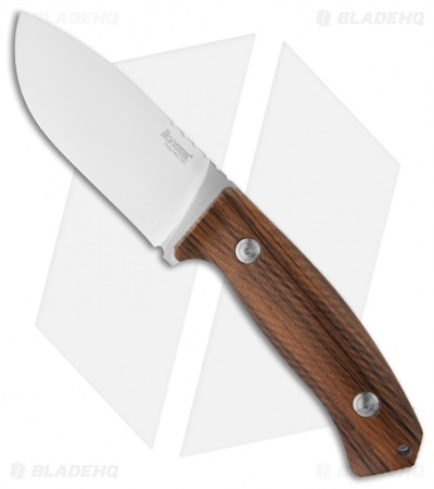 LionSteel M3 Hunting Knife Santos Wood (4.25" Satin) M3 ST