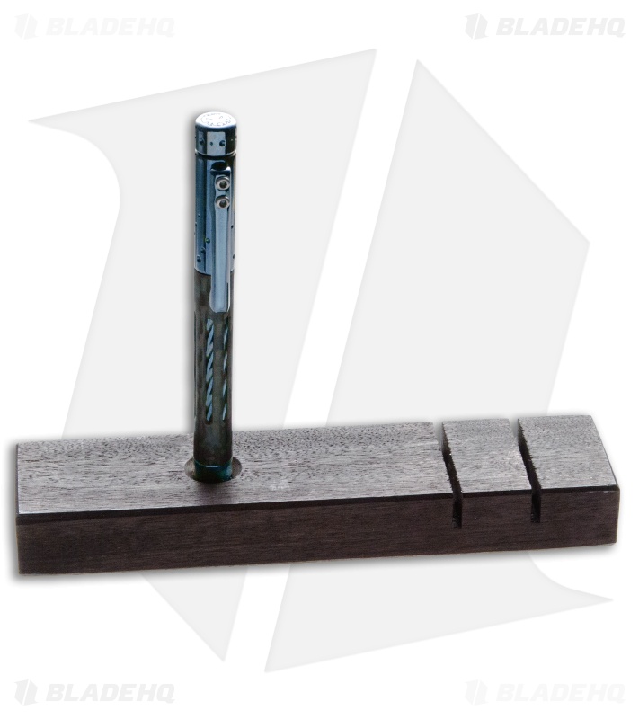 Lionsteel Nyala Titanium/Carbon Fiber Pen (Blue Shine) NY-FC-BLS
