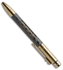 Lionsteel Nyala Titanium/Carbon Fiber Pen (Bronze Shine) NY-FC-BRS