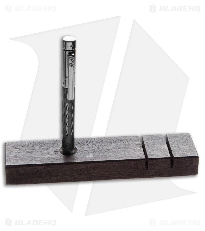 Lionsteel Nyala Titanium/Carbon Fiber Pen (Gray Shine) NY-FC-GYS