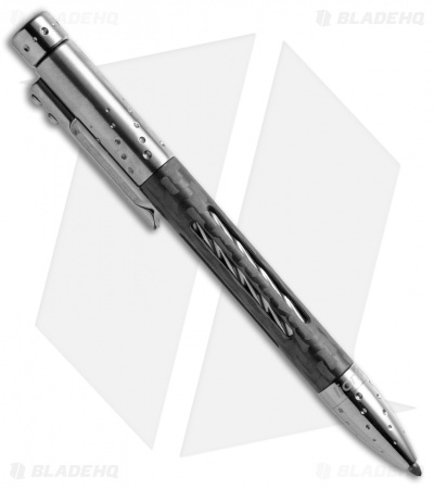 Lionsteel Nyala Titanium/Carbon Fiber Pen (Gray Shine) NY-FC-GYS