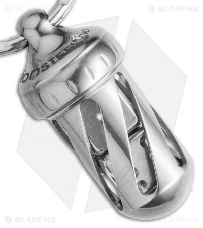 LionSteel Acorn Dice Keychain (Steel) DDIN