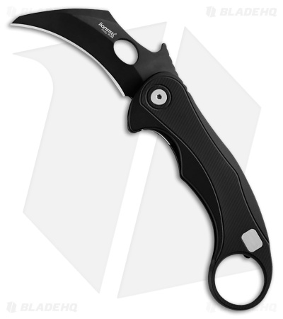 ラ*リ様 ネイバーフッド　NHAB .ONE SHOULDER / PE-LUG LionSTEEL L.E. One Mid Karambit Knife | Black | PVD