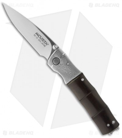 Mcusta MC-146 Liner Lock Knife Bamboo (2.75" Satin)