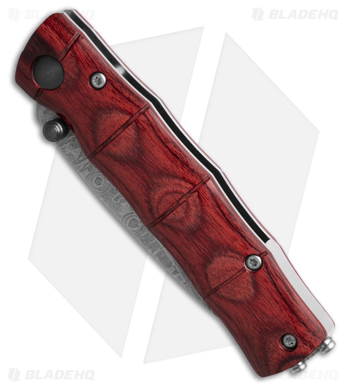Mcusta Take Knife Seki Japan Damascus & Stamina Wood Handle MC-75D