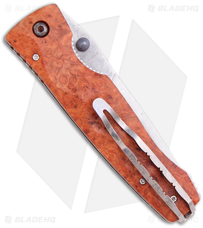 Mcusta Tactility Knife Quincy Wood (Damascus) MC-124D Seki Japan