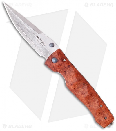 Mcusta Tactility Knife Quincy Wood (Damascus) MC-124D Seki Japan