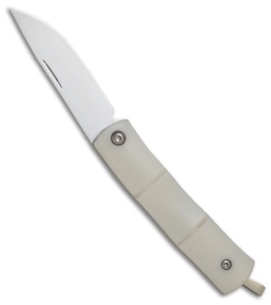 Mcusta Take Knife Money Clip Sim Ivory (2.35" Satin) MC-0153