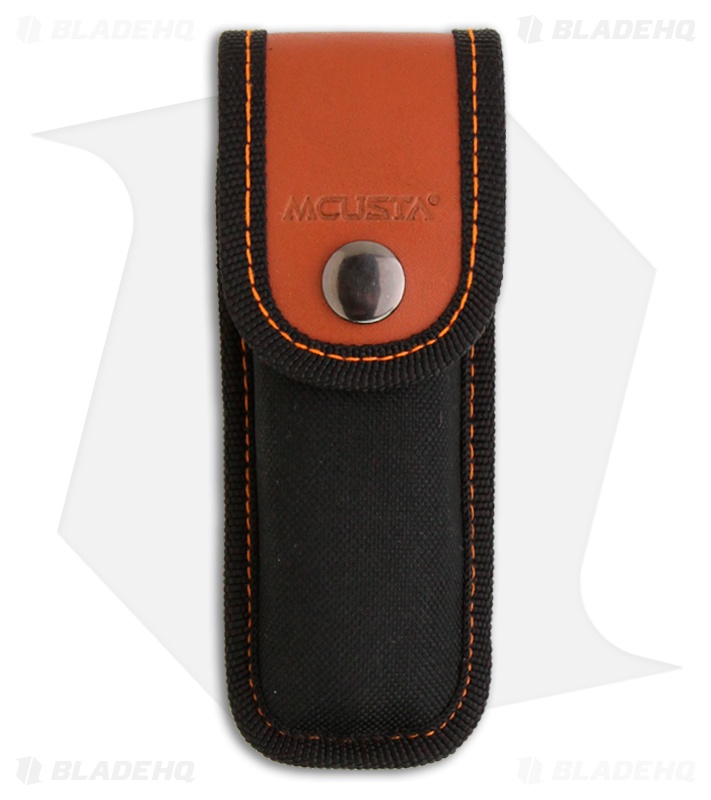 Mcusta Nobunaga Knife Black Micarta (3.75" Satin) MC-0181 Seki Japan