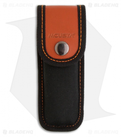 Mcusta Nobunaga Knife Black Micarta (3.75" Satin) MC-0181 Seki Japan