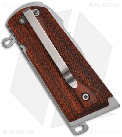 Meyerco Darrel Ralph Assisted Opening 45 Knife w/ Wood Handle (3.8" Satin)