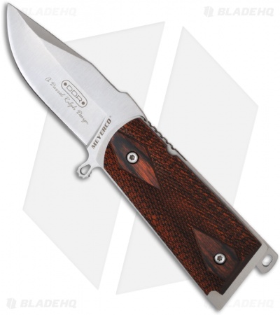 Meyerco Darrel Ralph Assisted Opening 45 Knife w/ Wood Handle (3.8" Satin)