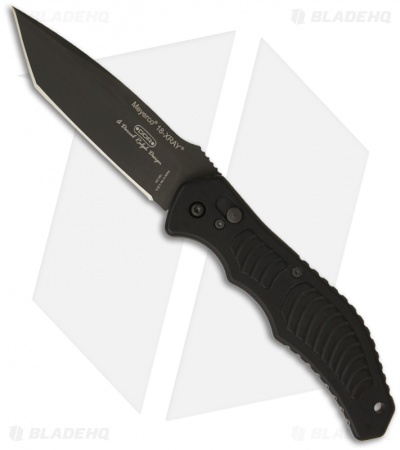 Meyerco 18 X-Ray Tanto Automatic Knife (3.8" Black) MFXRAY4