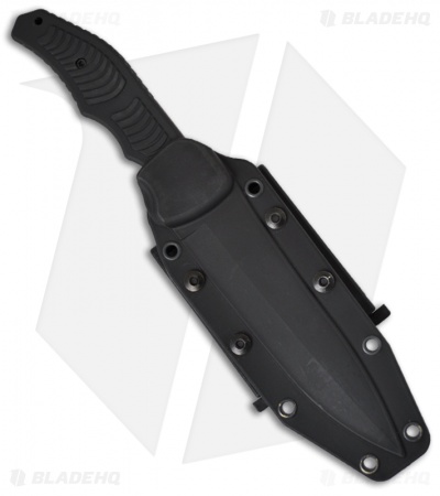 Meyerco DDR 18 X-Ray Drop Point Fixed Blade Knife (5.75" Black)