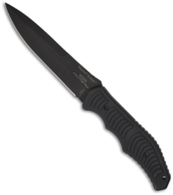 Meyerco DDR 18 X-Ray Drop Point Fixed Blade Knife (5.75" Black)