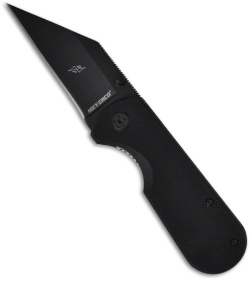 Meyerco Dirk Pinkerton Wharning Spring Assisted Knife (3" Black)