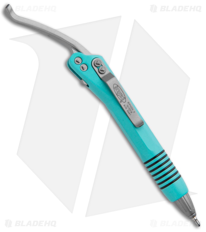 Microtech Siphon Ii Microtech Siphon II Stainless Steel Pen - Robin's Egg Blue 401-SS-RD ...
