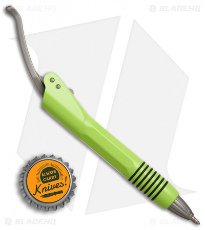 Microtech Siphon II Pen Lime Green Stainless Steel