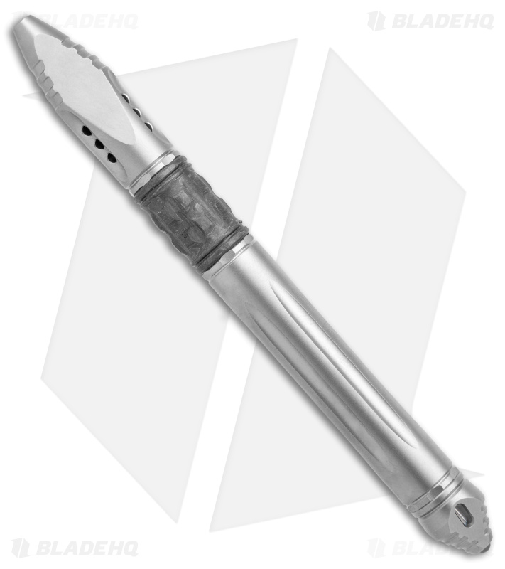 Microtech Kyroh Mini Bolt-Action Pen - Bead Blast Titanium Tritium Insert