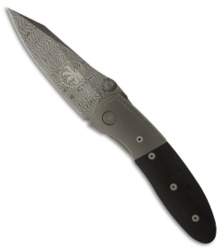 RARE Microtech Lightfoot LCC D/A Automatic Knife Micarta (Damascus) 12/2000