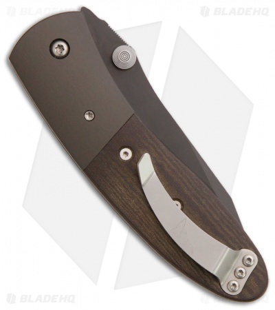 Microtech Lightfoot Compact Combat LCC Automatic Knife (Black Plain) 08/2002