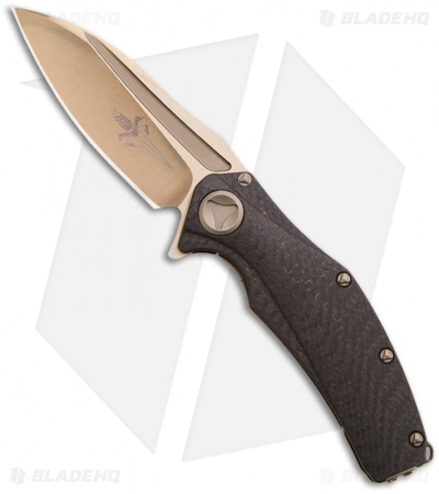 Marfione Custom Knives Project X Matrix LSCF Knife (3.75" Fire Color)