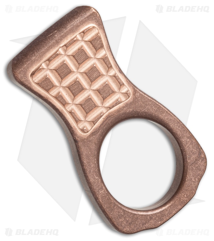 Microtech Marfione Gen. 1 One-Finger Knuckle Paperweight (Dirty Copper)