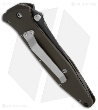RARE Microtech Socom D/A Automatic Tanto Knife (4" Black Plain) 6/97