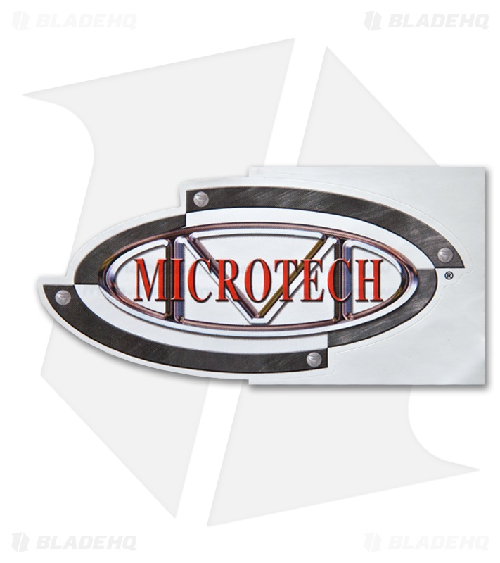 Microtech Knives Logo Decal Sticker (4" x 2")