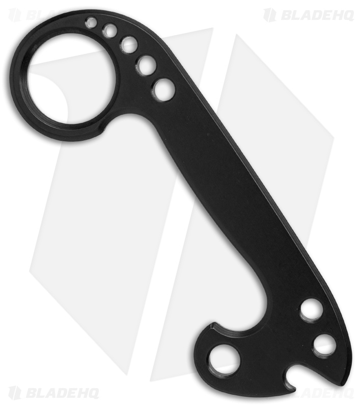 Microtech T-Bot Tactical Impact Device - Black DLC Titanium