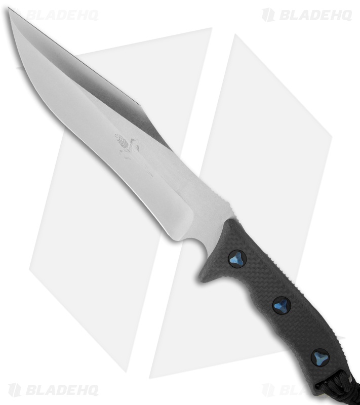 Marfione Custom Microtech Arbiter Fixed Blade Knife Carbon Fiber (8.6" Plain) #1