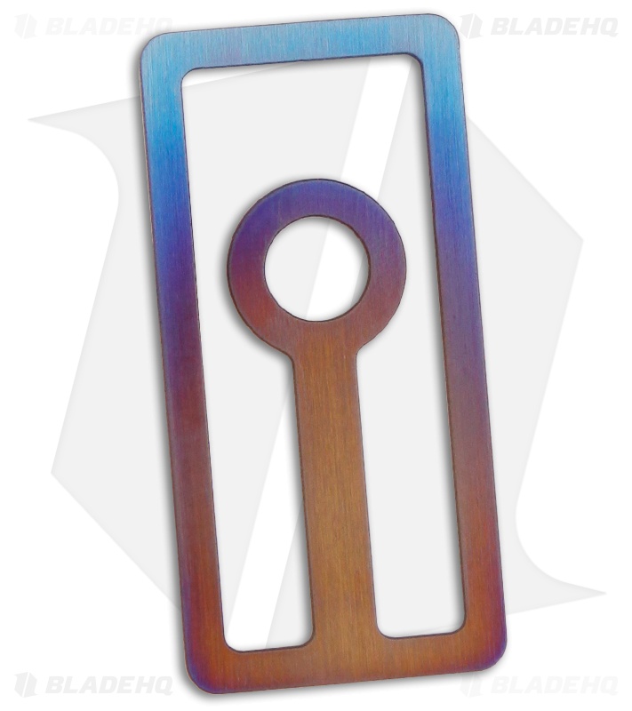 Nemesis Knives Titanium Money Clip (Heat Anodized)