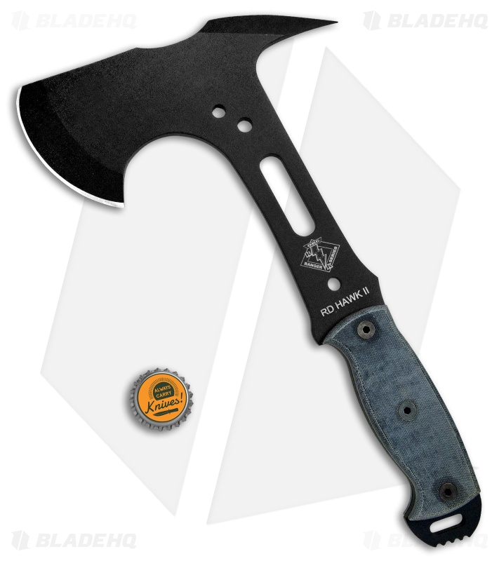 Ontario OKC Ranger RD Hawk II Axe Micarta w/ Nylon Sheath 8676