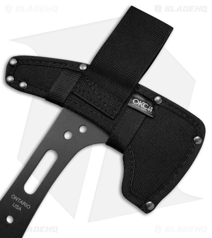 Ontario OKC Ranger RD Hawk II Axe Micarta w/ Nylon Sheath 8676