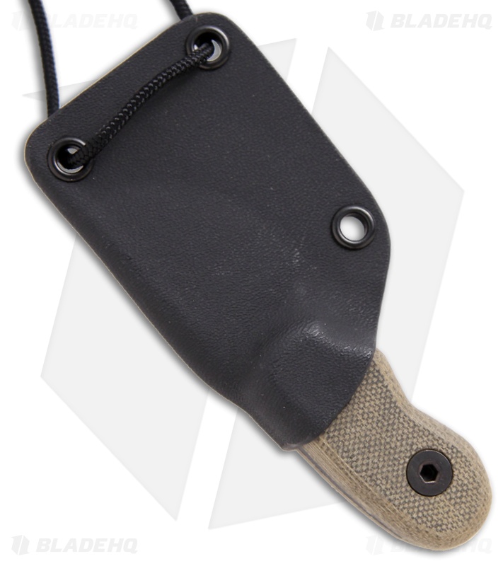 Ontario Little Bird Knife w/Black Micarta (1.75" Black) 9412BM