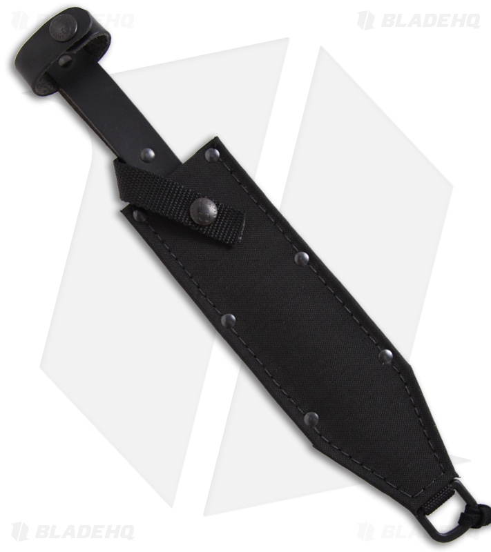 Ontario FF6 Freedom Fighter Knife Fixed Blade Clip Point (8" Black Plain) 8106