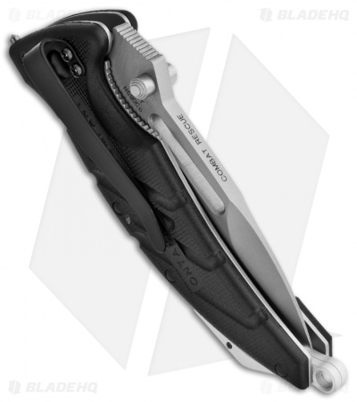 Ontario OKC XR-1 Extreme Rescue Folding Knife Black (3.38" Serr) 8761